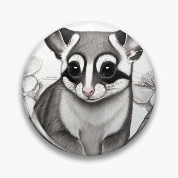 Item preview, Realistic Sugar Glider Pencil Drawing designed and sold by Pencil-Art.