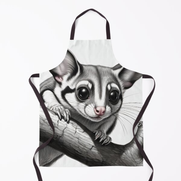 Item preview, Realistic Sugar Glider Pencil Drawing designed and sold by Pencil-Art.