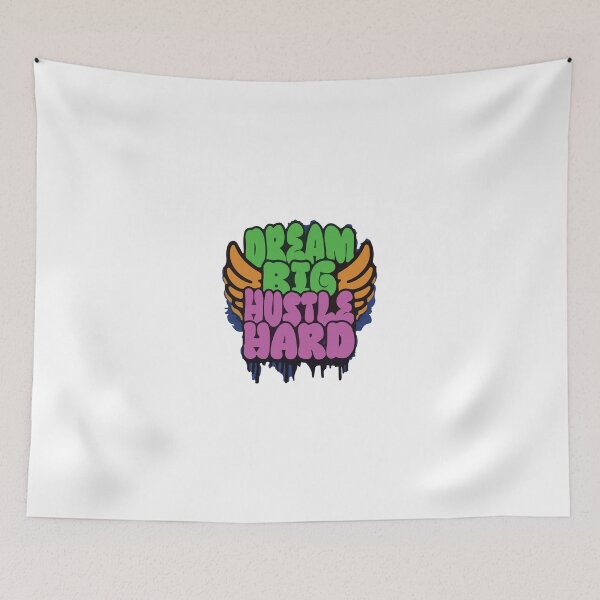 Item preview, Dream Big Hustle Hard designed and sold by samwash.