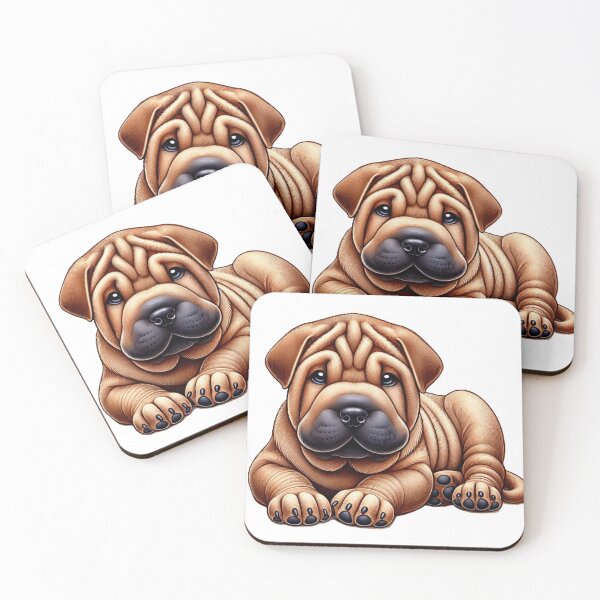 Item preview, Super adorable shar pei puppy designed and sold by nicnacc.