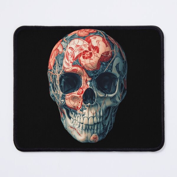 Item preview, Skull Design no 10. Ceramic Tattoo coolness. designed and sold by Shoot-The-Moon.