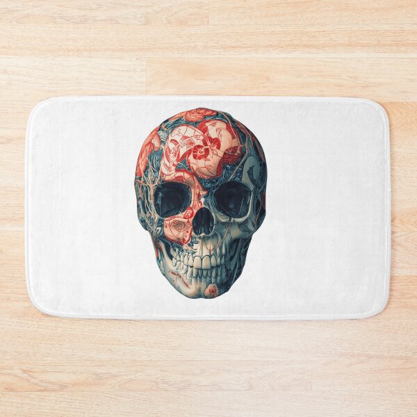 Item preview, Skull Design no 10. Ceramic Tattoo coolness. designed and sold by Shoot-The-Moon.