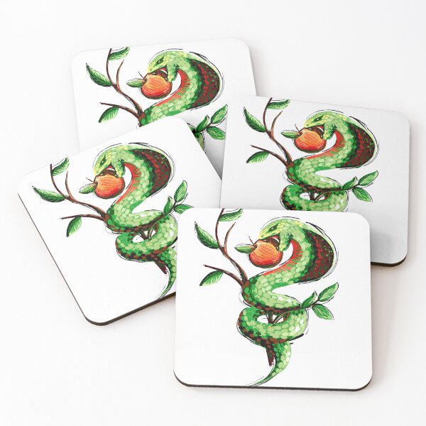Item preview, The serpent and the forbidden fruit designed and sold by alina-k-design.