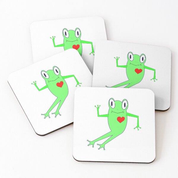 Item preview, Cute smiling frog waving designed and sold by FAD-Designs.