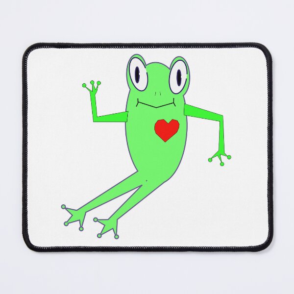 Item preview, Cute smiling frog waving designed and sold by FAD-Designs.