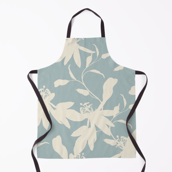 Item preview, Tropic summer painting seamless pattern with exotic flower branch silhouette. designed and sold by MatyKotiv.