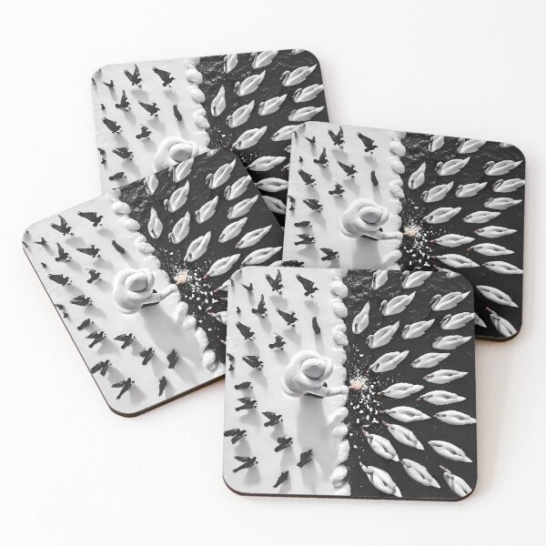 Item preview, White swans designed and sold by Vibranta Studio.
