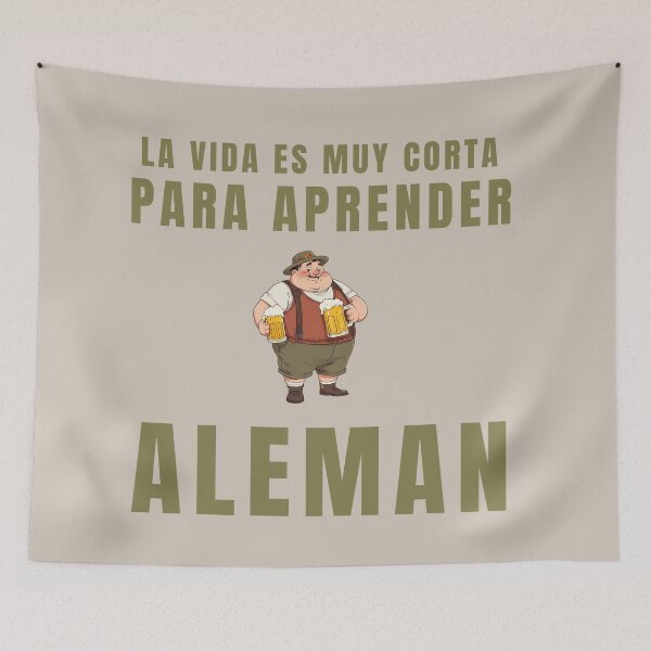 Item preview, LIFE IS TOO SHORT TO LEARN GERMAN designed and sold by La Loca.