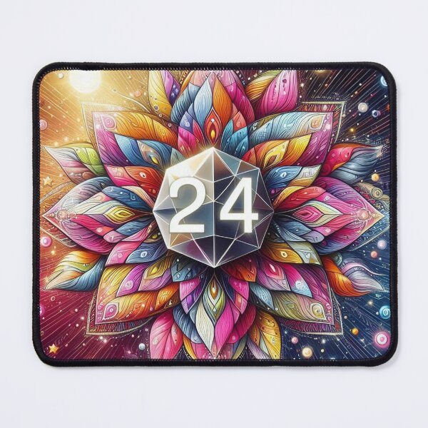 Item preview, Floral Serenity: Positive Vibes with 24 designed and sold by Sneh024.