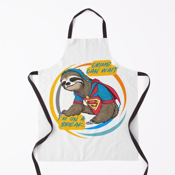 Item preview, Sleepy Sloth Superhero designed and sold by Snicker-Designs.