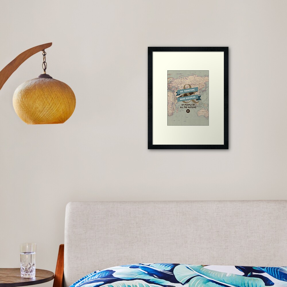 Item preview, Framed Art Print designed and sold by JenielsonDesign.