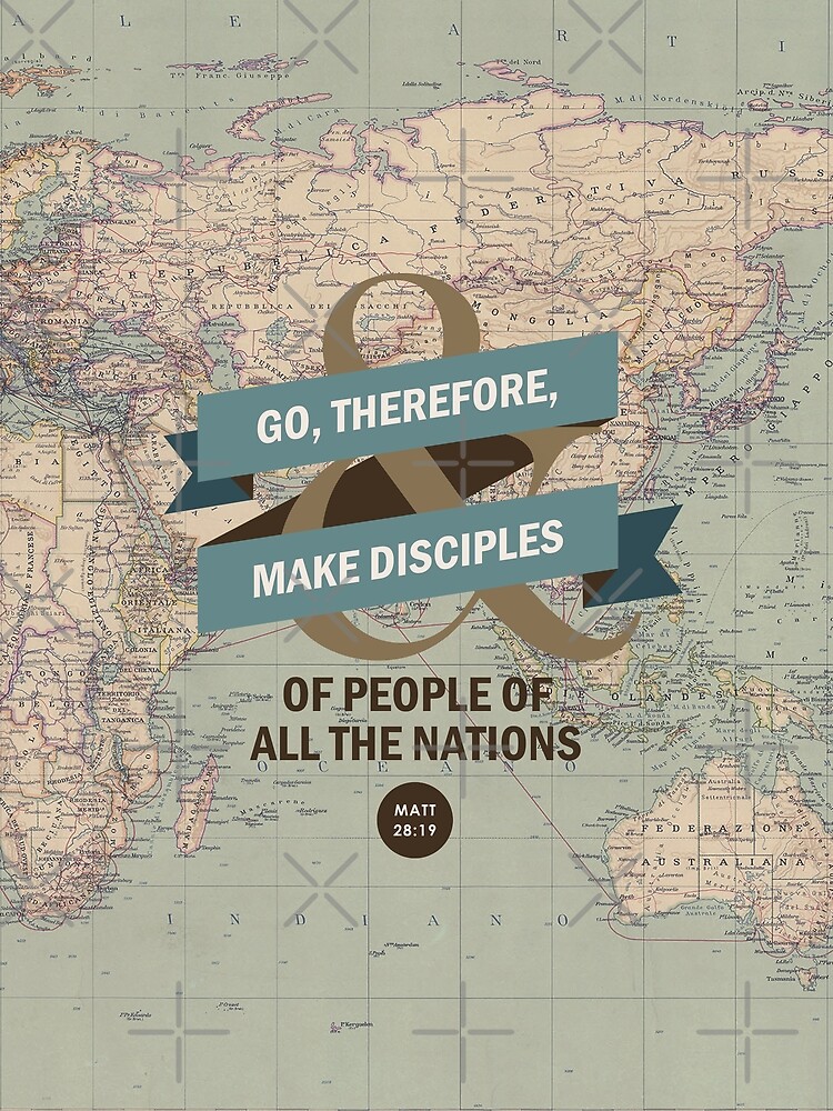 Matthew 28:19 Art Print