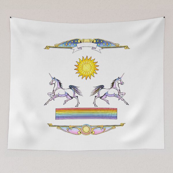 Item preview, Dreamlike Unicorn Emblem designed and sold by PEB-creative24.