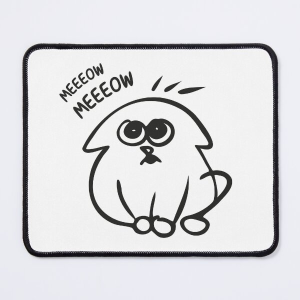 Item preview, hurry up and feed the kitten designed and sold by alina-k-design.