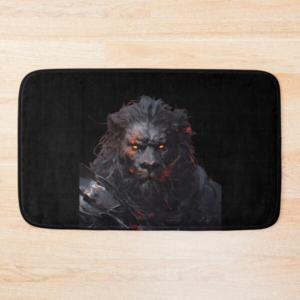 Item preview, Black Lion // Black Lion // Cool Animal // Cyber Animal // Animal Art // Animal Warrior // Gaming Aesthetic stickers designed and sold by SMARTKIT  DESIGNAGENCY.