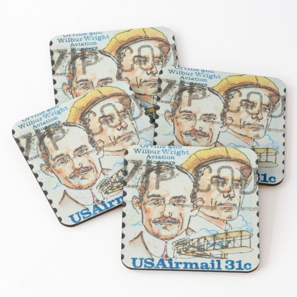 Item preview, Wright brothers on a postage stamp designed and sold by Photopat.
