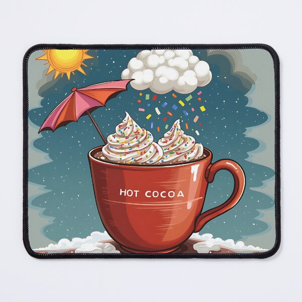 Item preview, Hot cocoa weather forecast mug designed and sold by StellarHues.