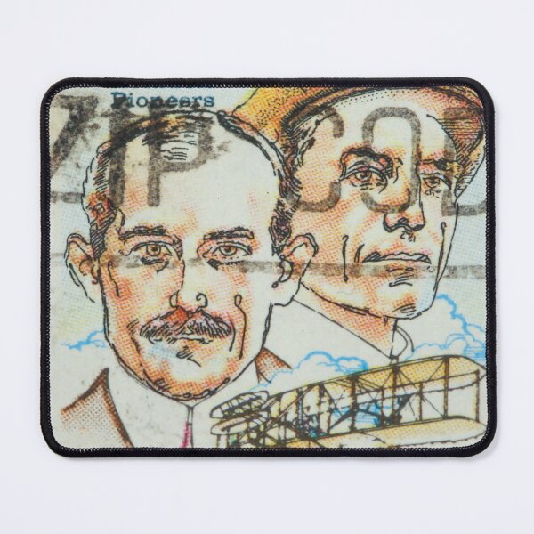 Item preview, Wright brothers on a postage stamp designed and sold by Photopat.