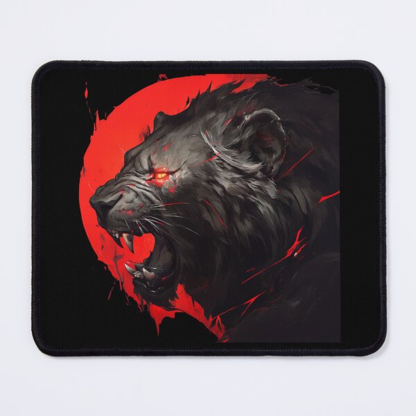Item preview, Black Lion // Black Lion // Cool Animal // Cyber Animal // Animal Art // Animal Warrior // Gaming Aesthetic stickers designed and sold by SMARTKIT DESIGNAGENCY.