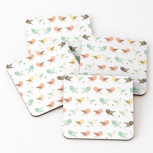Item preview, Assorted birds pattern designed and sold by Gaspar Avila.