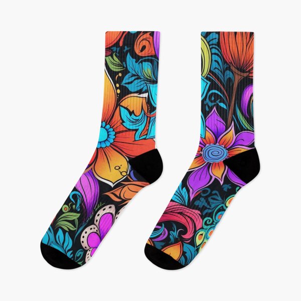 Item preview, Groovy Psychedelic Hippy Trippy Wonderful Flowers designed and sold by GrinGalore.