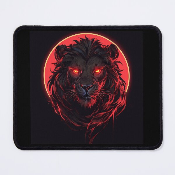Item preview, Aggressive Black Lion King designed and sold by SMARTKIT DESIGNAGENCY.