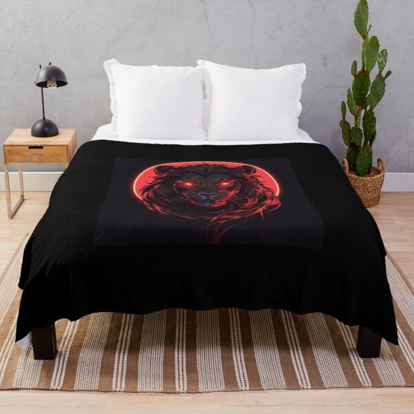 Item preview, Aggressive Black Lion King designed and sold by SMARTKIT DESIGNAGENCY.