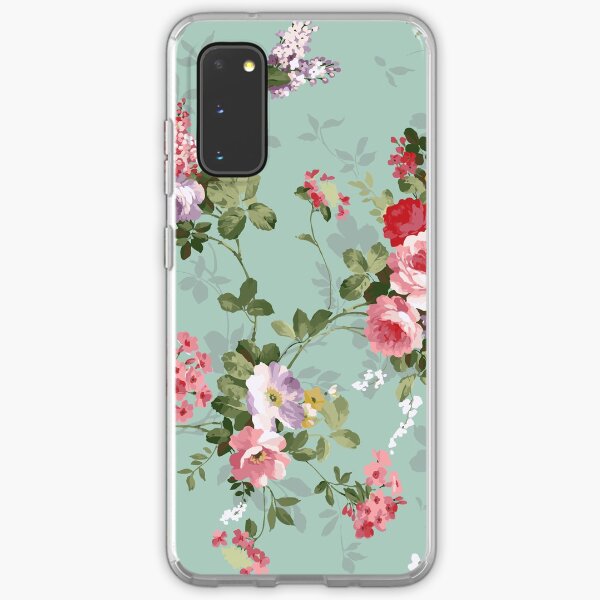 Victorian floral pattern 1 Samsung Galaxy Soft Case