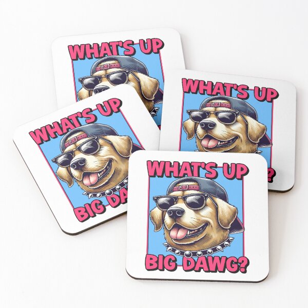 Item preview, What's up big dawg dog 90's meme designed and sold by Captain-Jackson.