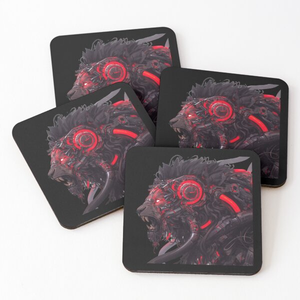 Item preview, Aggressive Black Lion King designed and sold by SMARTKIT  DESIGNAGENCY.