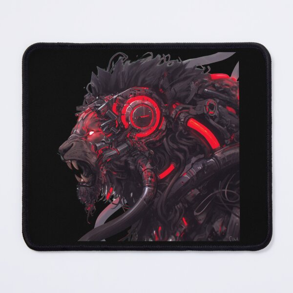 Item preview, Aggressive Black Lion King designed and sold by SMARTKIT DESIGNAGENCY.