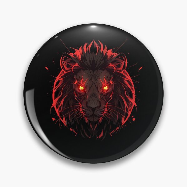 Item preview, Aggressive Black Lion King designed and sold by SMARTKIT  DESIGNAGENCY.