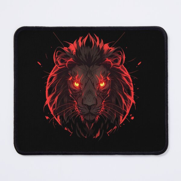 Item preview, Aggressive Black Lion King designed and sold by SMARTKIT DESIGNAGENCY.