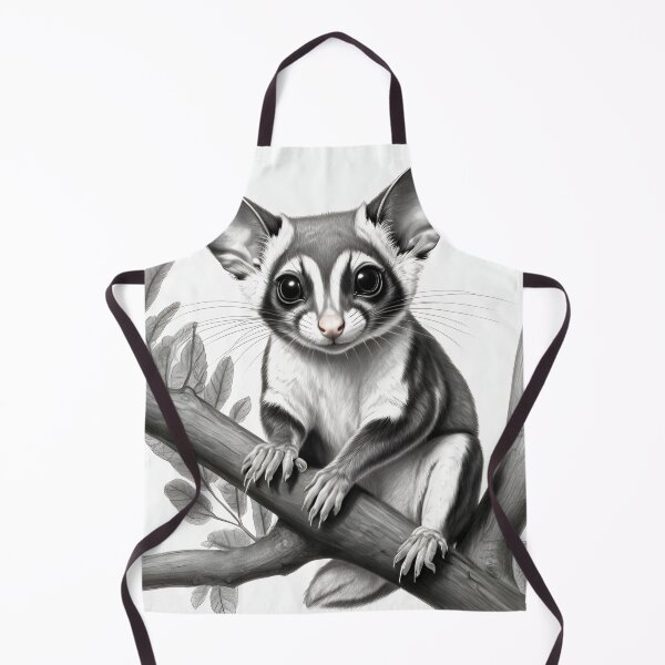 Item preview, Realistic Sugar Glider Pencil Drawing designed and sold by Pencil-Art.