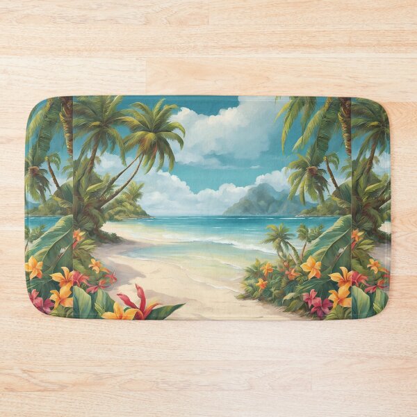 Item preview, Flowers are the music of the ground. From earth's lips spoken without sound – Edwin Curran.  Flowers. Beach. Trees. Palm Trees designed and sold by trintae.