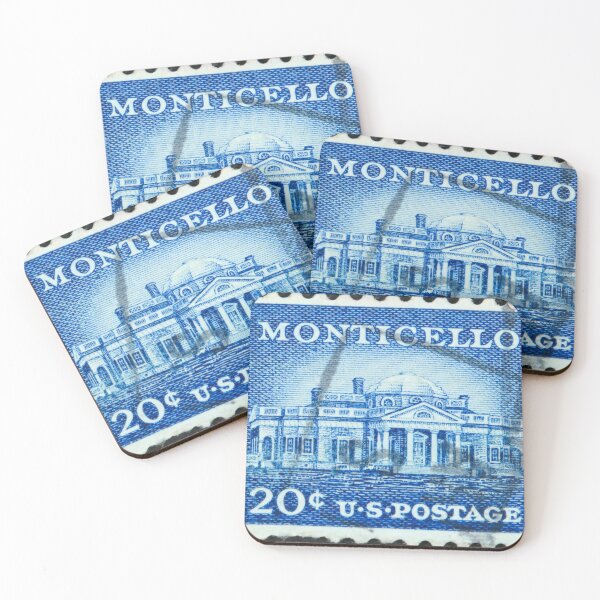 Item preview, Monticello postage stamp 1956 designed and sold by Photopat.