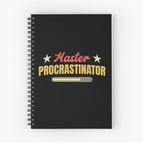 Item preview, Master Procrastinator Procrastinating Funny Overthinker Procrastination Humor designed and sold by KLArtzStore.