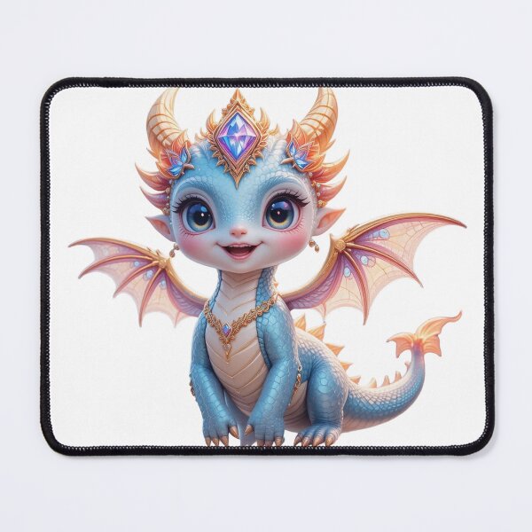 Item preview, Enchanting Baby Dragon: A Jewel of Aurelia designed and sold by petloverheaven.