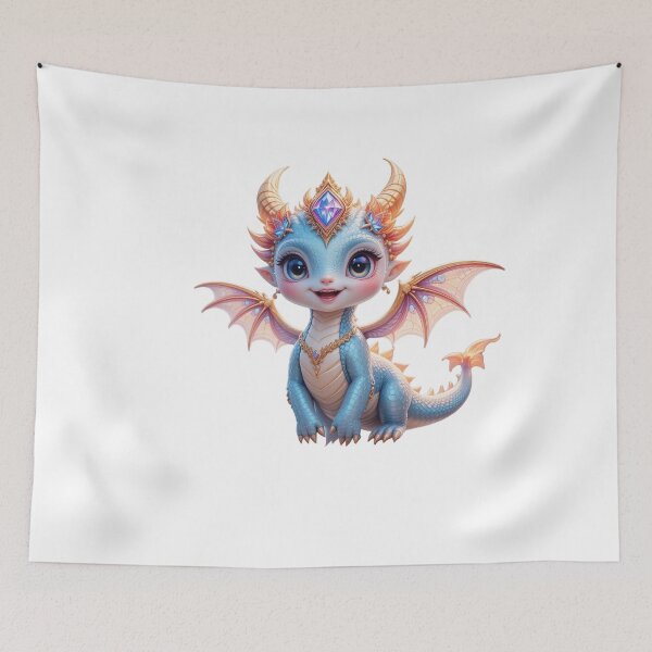 Item preview, Enchanting Baby Dragon: A Jewel of Aurelia designed and sold by petloverheaven.