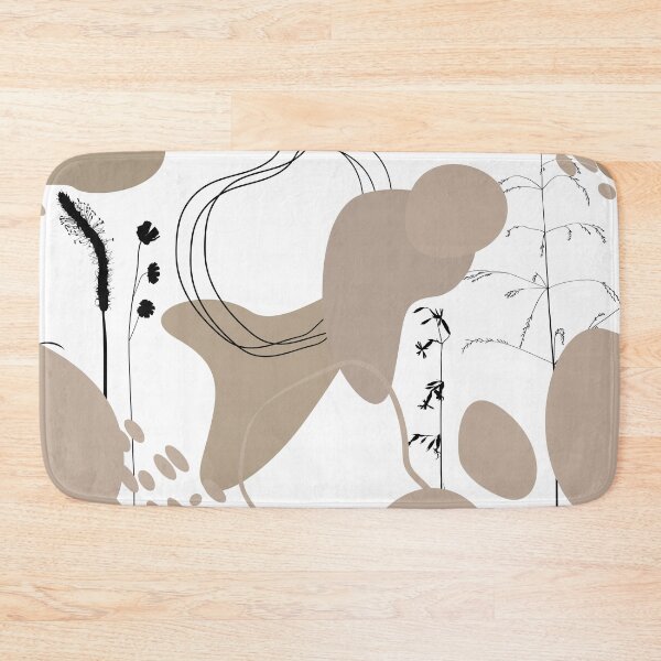 Item preview, Trendy contemporary abstract floral seamless pattern.  designed and sold by MatyKotiv.