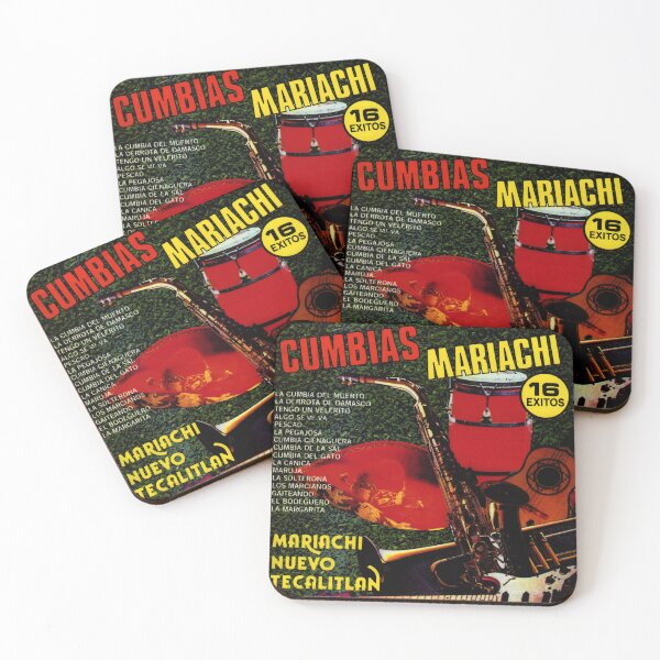 Item preview, Mariachi Nuevo Tecalitlán - Cumbias Con Mariachi album 1993 designed and sold by Karsten Stier.