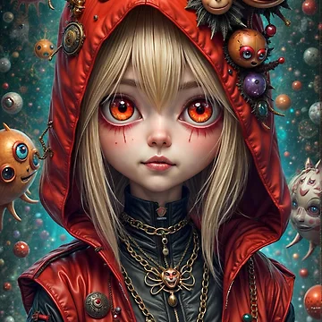 Artwork thumbnail, Red Eye Riddle by Turko762