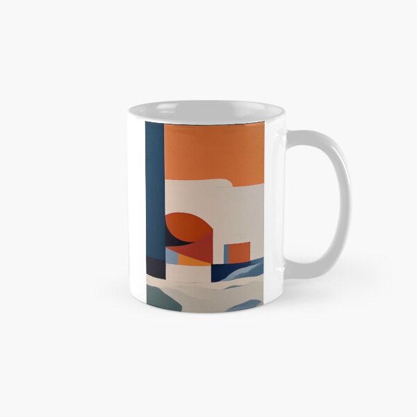 Item preview, Bauhaus-Inspired Abstract Artwork – Warm & Cool Tones designed and sold by anymoor.