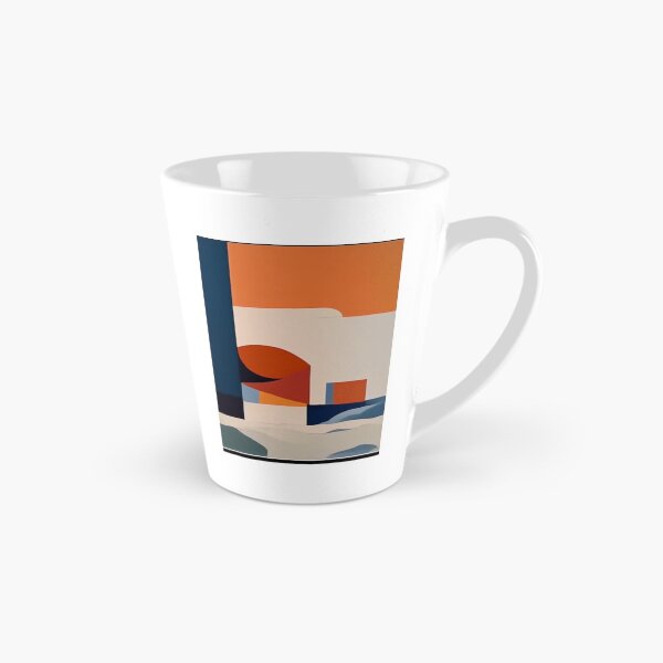 Item preview, Bauhaus-Inspired Abstract Artwork – Warm & Cool Tones designed and sold by anymoor.