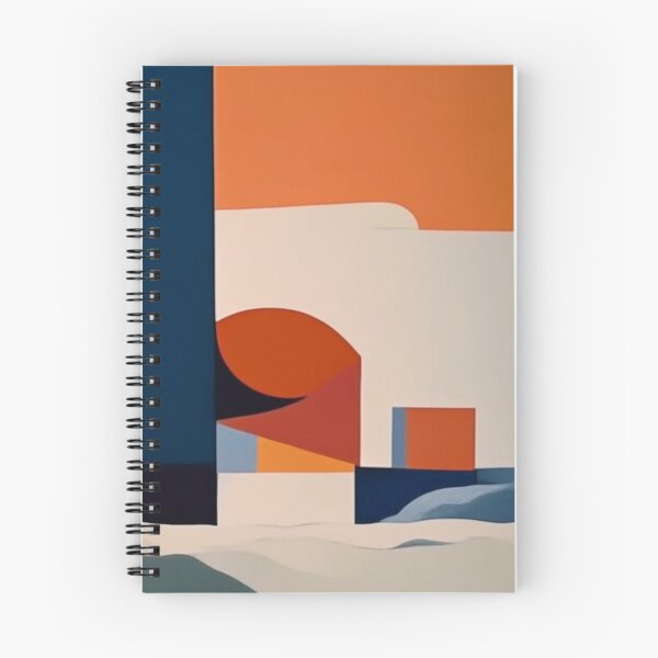 Item preview, Bauhaus-Inspired Abstract Artwork – Warm & Cool Tones designed and sold by anymoor.