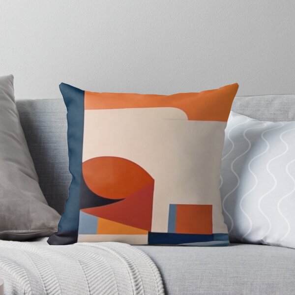 Item preview, Bauhaus-Inspired Abstract Artwork – Warm & Cool Tones designed and sold by anymoor.