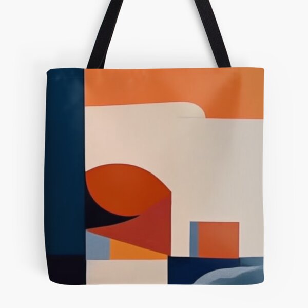 Item preview, Bauhaus-Inspired Abstract Artwork – Warm & Cool Tones designed and sold by anymoor.