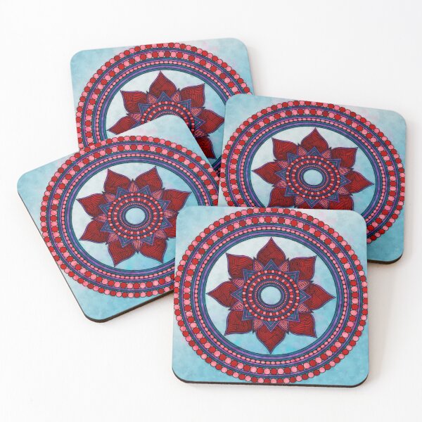 Item preview, Red Marble Eggs designed and sold by Finding Fortuity.