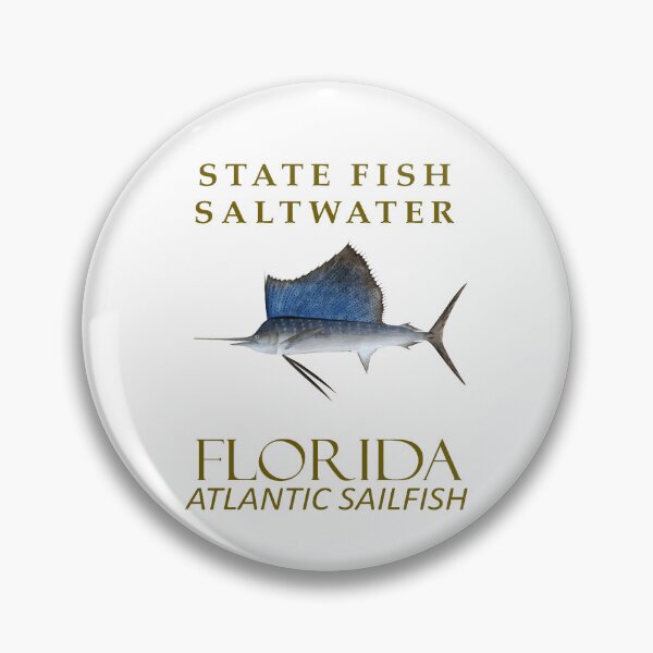 Item preview, Florida Saltwater Fish Atlantic sailfish Design designed and sold by taiche.