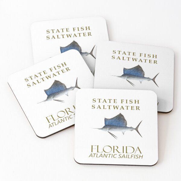 Item preview, Florida Saltwater Fish Atlantic sailfish Design designed and sold by taiche.